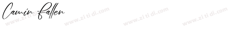 Cawin Fallen字体转换